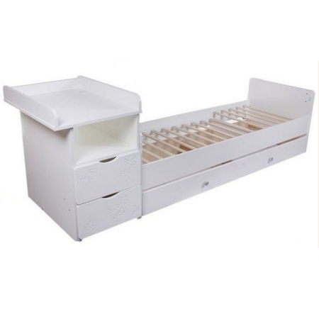 SKV-Company Детская кроватка Jiraffe (550031) Белый А-42